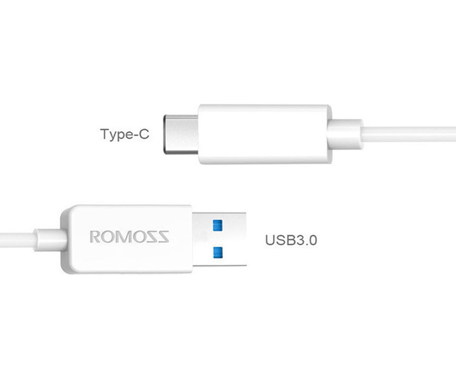 Καλώδιο 1m USB-C σε Type-C / ROMOSS CB31