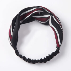 Μαντήλι Μαλλιών Headband Retro Black/Red
