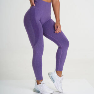 Αθλητικό Κολάν Ψηλόμεσο Workout για Yoga/Pilates Purple (A9165)