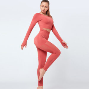 yoga-set-athlitiko-kolan-psilomeso-kai-makrymaniko-mpoustaki-rust-red-a7015