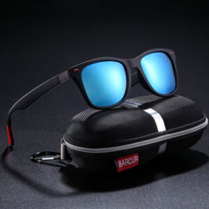 Γυαλιά Ηλίου Matte Black / Red Σκελετός & Blue Φακός Polarized (AC2130)